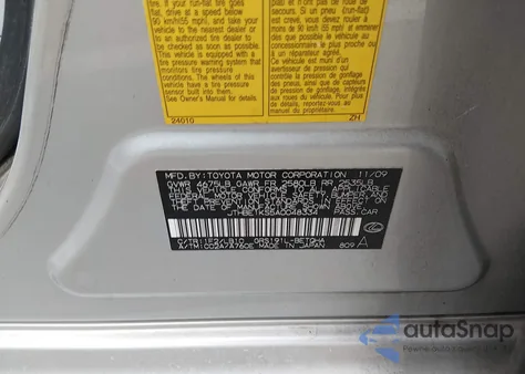 2010 Lexus Gs 350 z USA, uszkodzony, nr VIN JTHBE1KS5A0048334